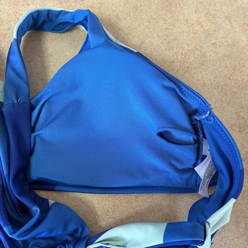 NWOT La Vie En Rose Aqua Blue Bikini Size Small - Picture 6 of 12